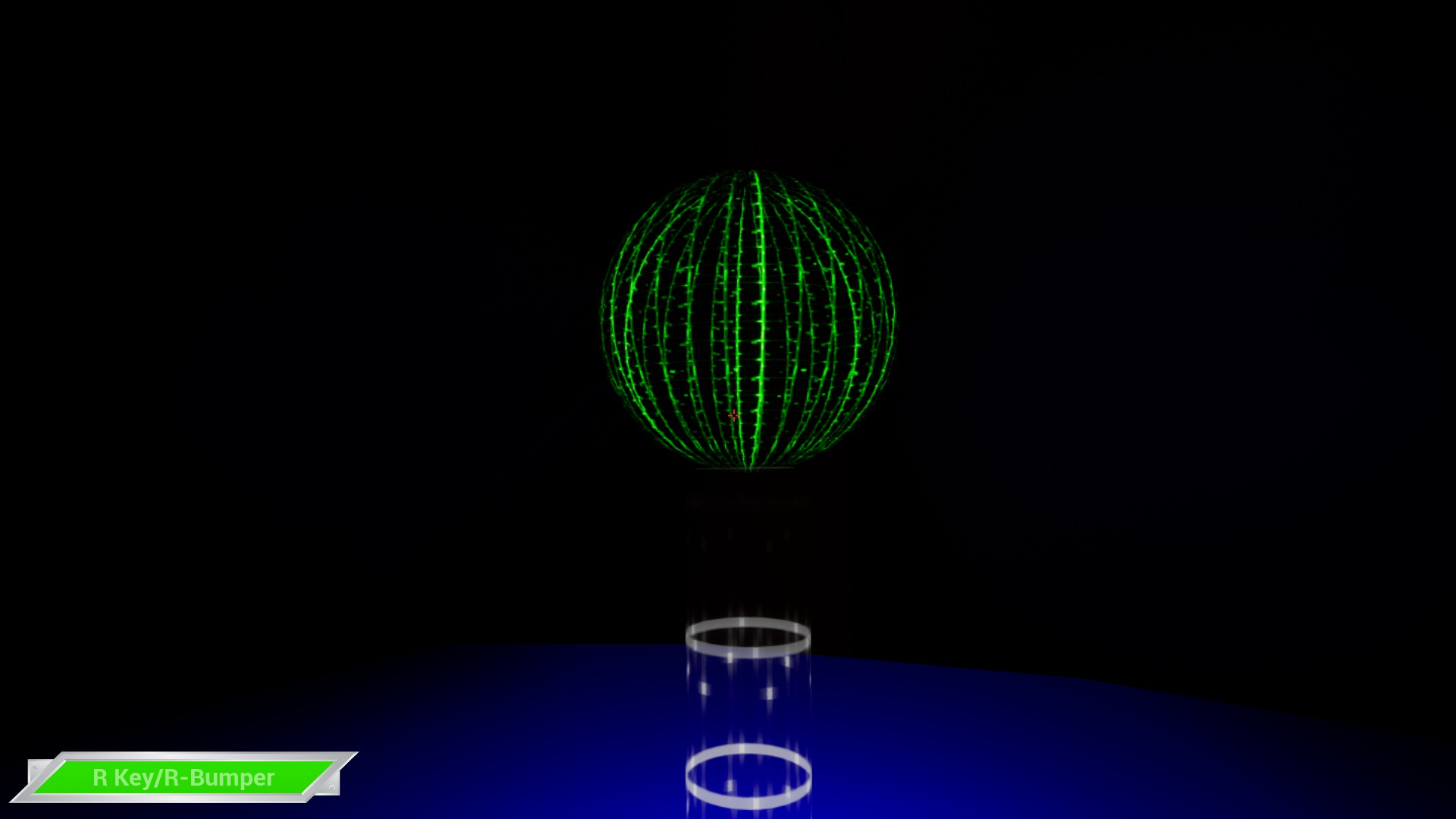 image of the blue room's orb.