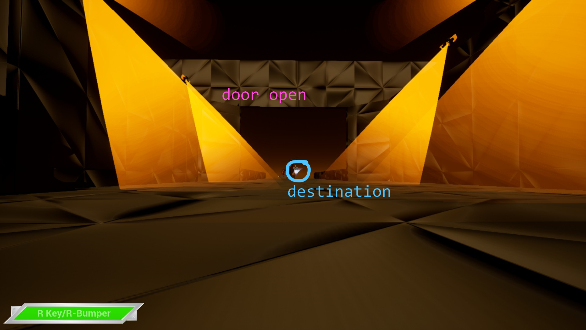 image of the door, now open, and the vortex in the distance.